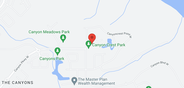 map of 510 Canyon Cove W